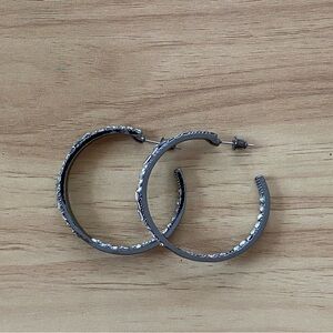 Silver Hoop Earrings